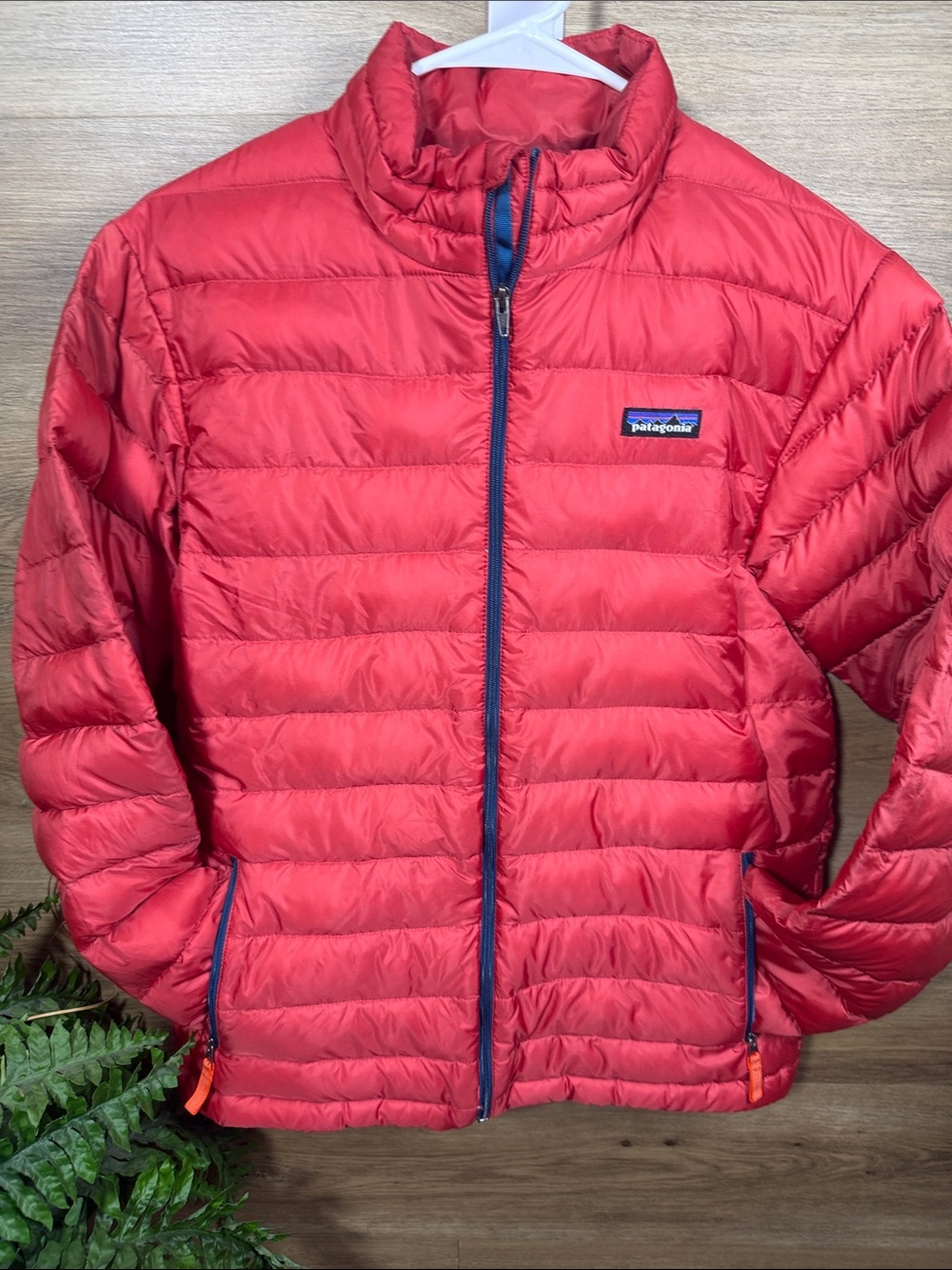 Patagonia Kids Red Quilted Puffer Jacket